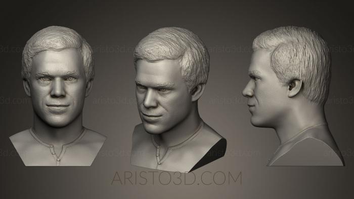 Busts and bas-reliefs of famous people (BUSTC_0136) 3D model for CNC machine